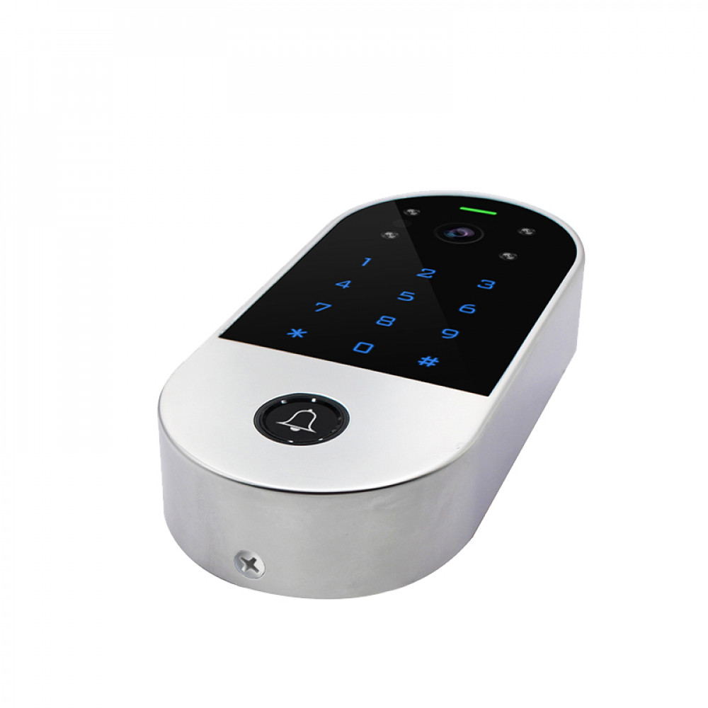 RFID Touch Keypad Video Camera Access Control Android and iOS Mobile Tuya APP 2.4G WiFi Door Video Intercom System